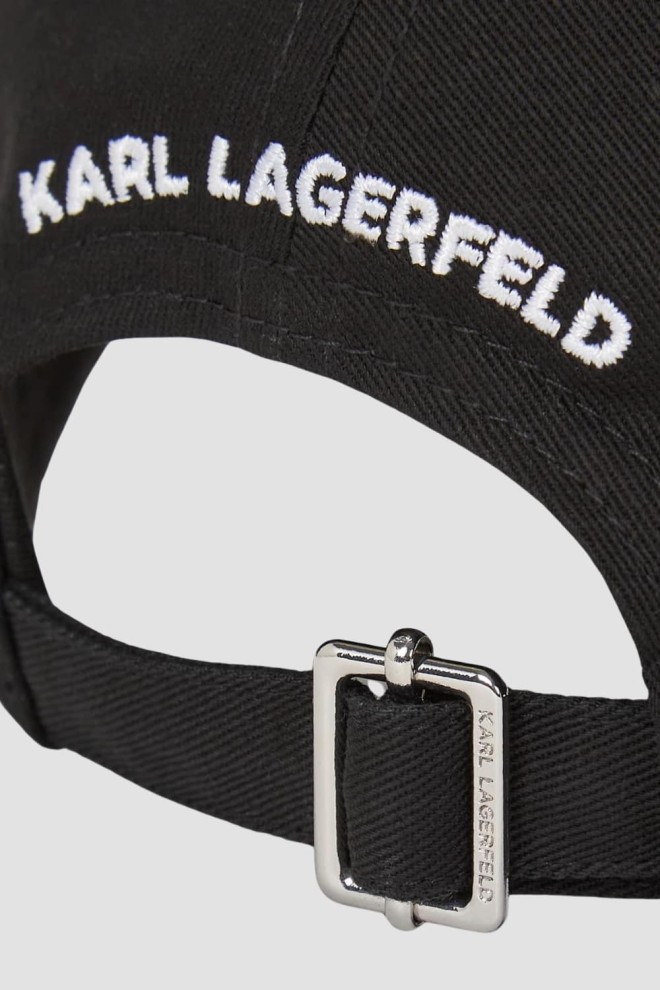 KARL LAGERFELD Black K/icon 2.0 Cap Xl KC