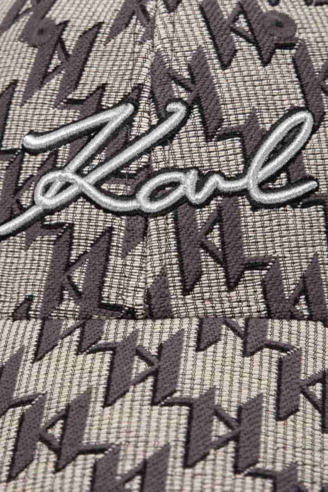 KARL LAGERFELD Șapcă bej K/signature Mono JKRD