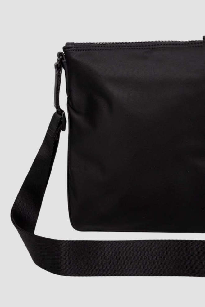 KARL LAGERFELD Negru bărbați K/iconic 2.0 Nylon Flat Cb Bag