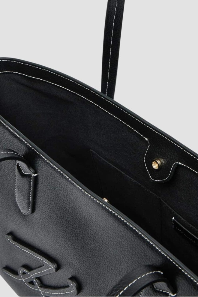 KARL LAGERFELD Negru Shopper Klxav Mirum Tote