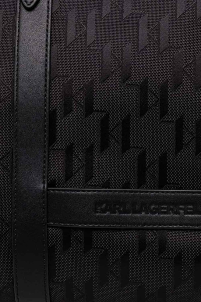 Дорожня сумка KARL LAGERFELD Black K/etch Weekender