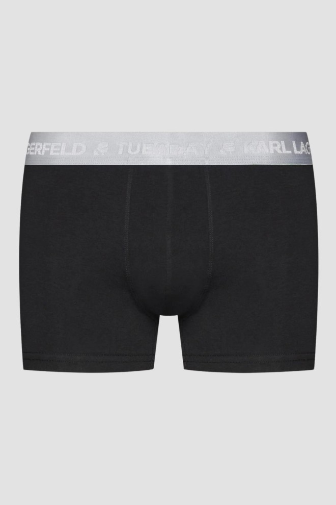 KARL LAGERFELD Day Of The Week Trunk Black Boxer Set 7PACK XL