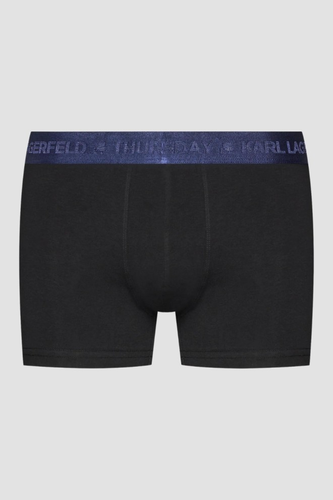 KARL LAGERFELD Day Of The Week Trunk Black Boxer Set 7PACK