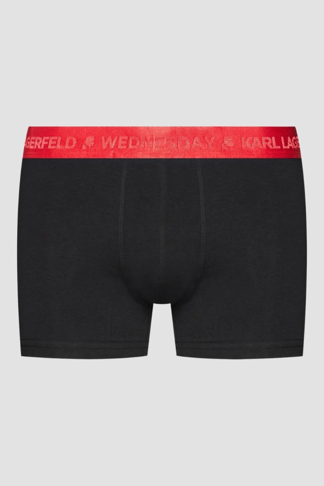 KARL LAGERFELD Day of the Week Trunk Black Boxer Set 7PACK