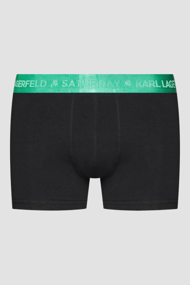 KARL LAGERFELD Day Of The Week Trunk Black Boxer Set 7PACK