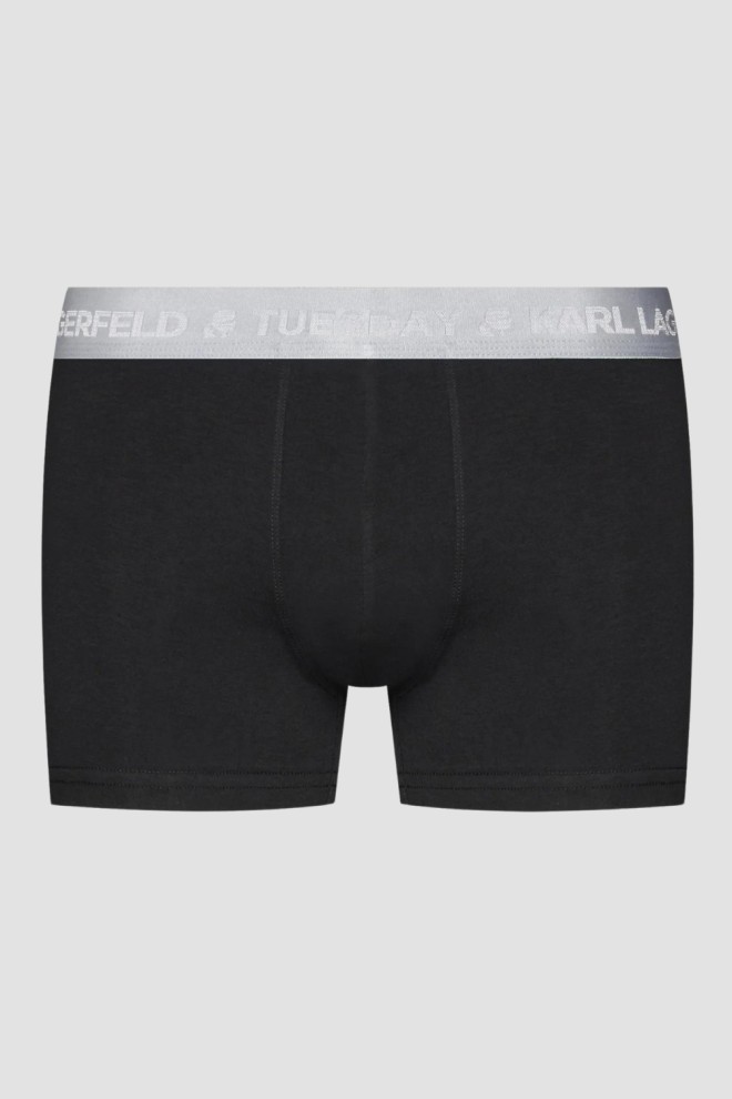 KARL LAGERFELD Day of the Week Trunk Black Boxer Set 7PACK