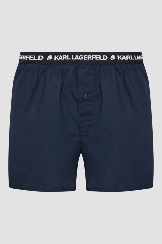 KARL LAGERFELD Zestaw wielokolorowych bokserek 3PACK Woven Boxer Shorts