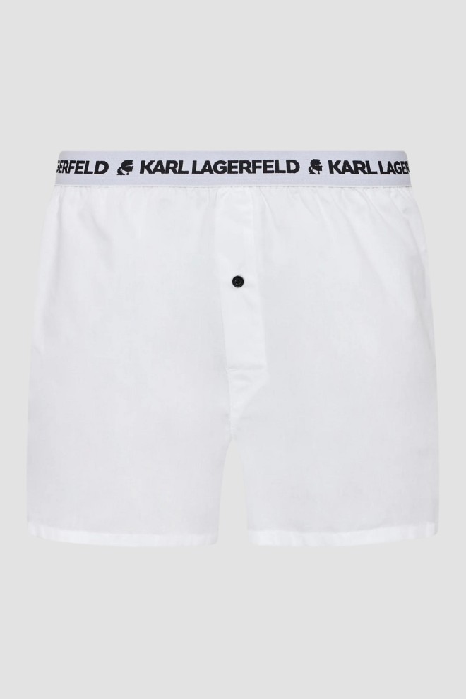 KARL LAGERFELD Zestaw wielokolorowych bokserek 3PACK Woven Boxer Shorts