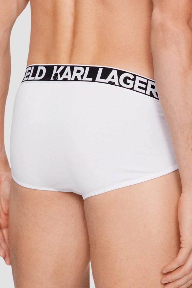 KARL LAGERFELD Zestaw slipów 3PACK Full Elastic Brief