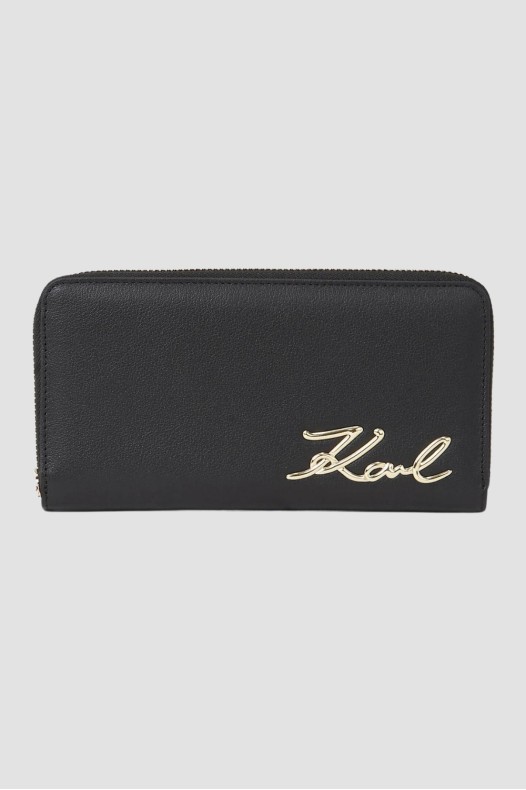 KARL LAGERFELD Black Wallet...