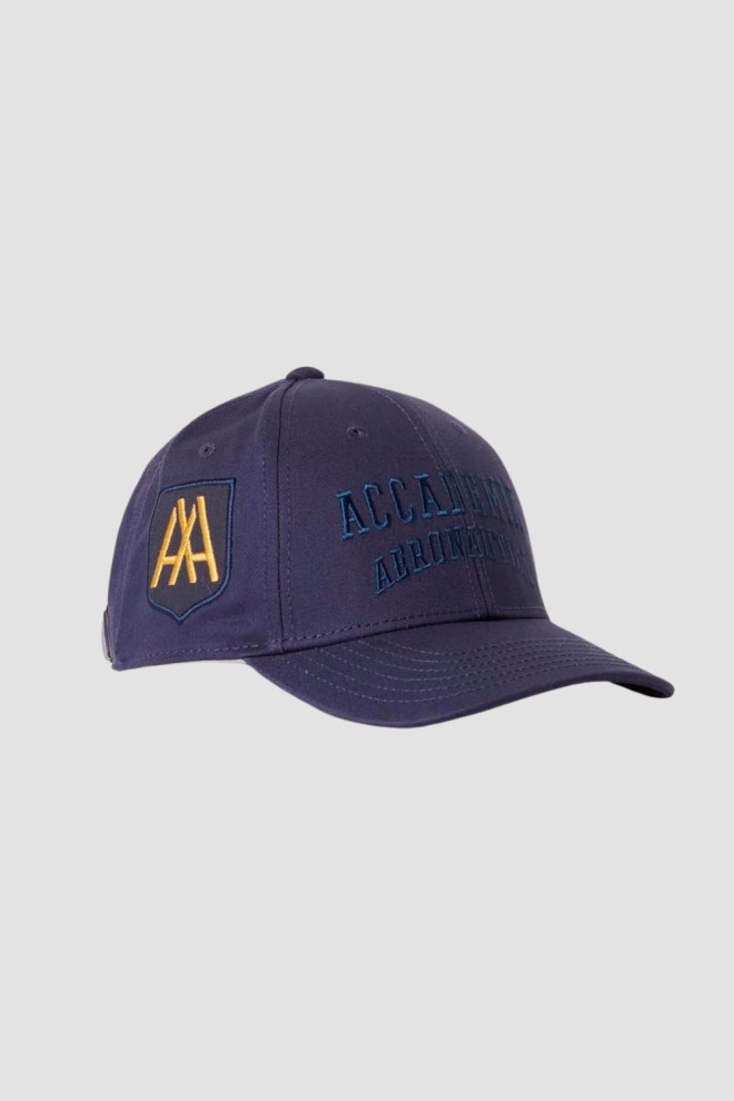 AERONAUTICA MILITARE Navy blue embroidered cap