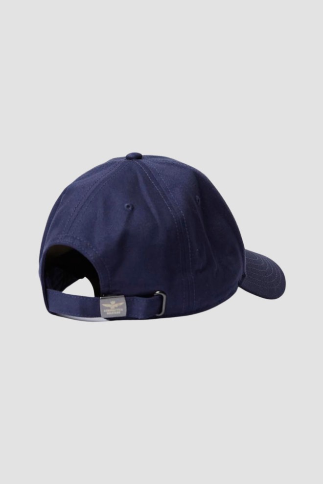 AERONAUTICA MILITARE Navy blue cap with logo