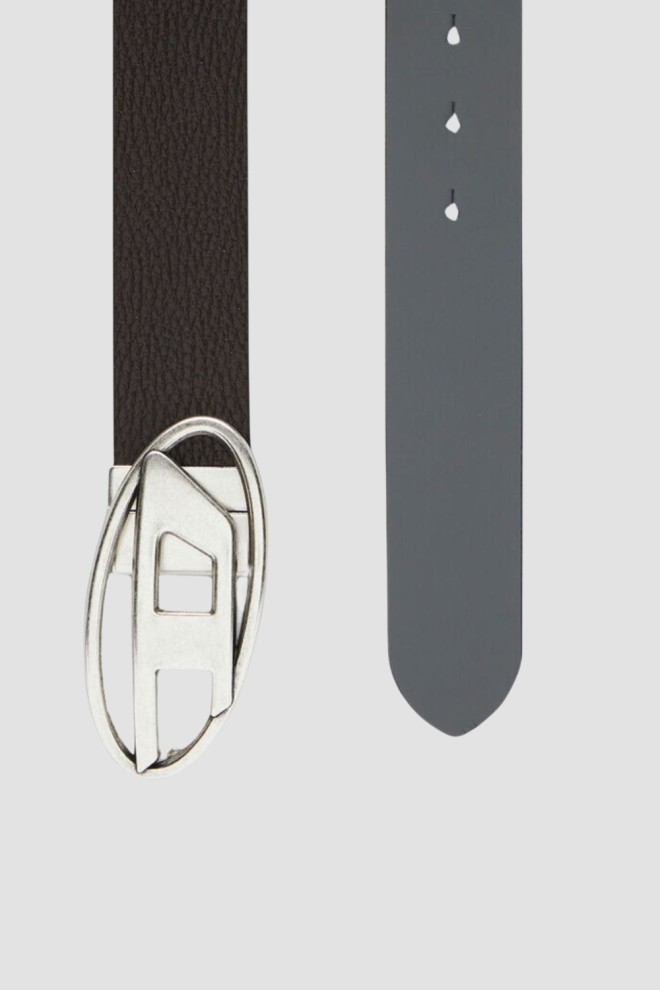 DIESEL Curea neagră reversibilă pentru bărbați B-1DR REV II