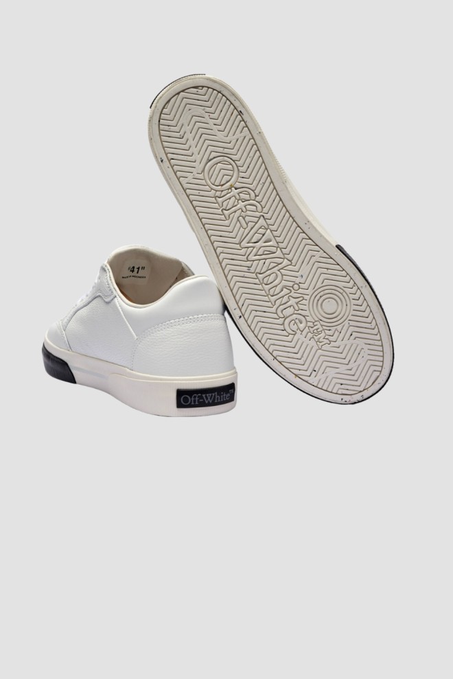 OFF-WHITE White New Low Vulcanized Leather adidași