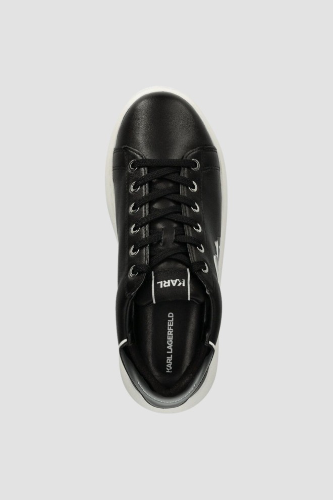 KARL LAGERFELD Black KAPRI Twin NFT Lo Lace sneakers