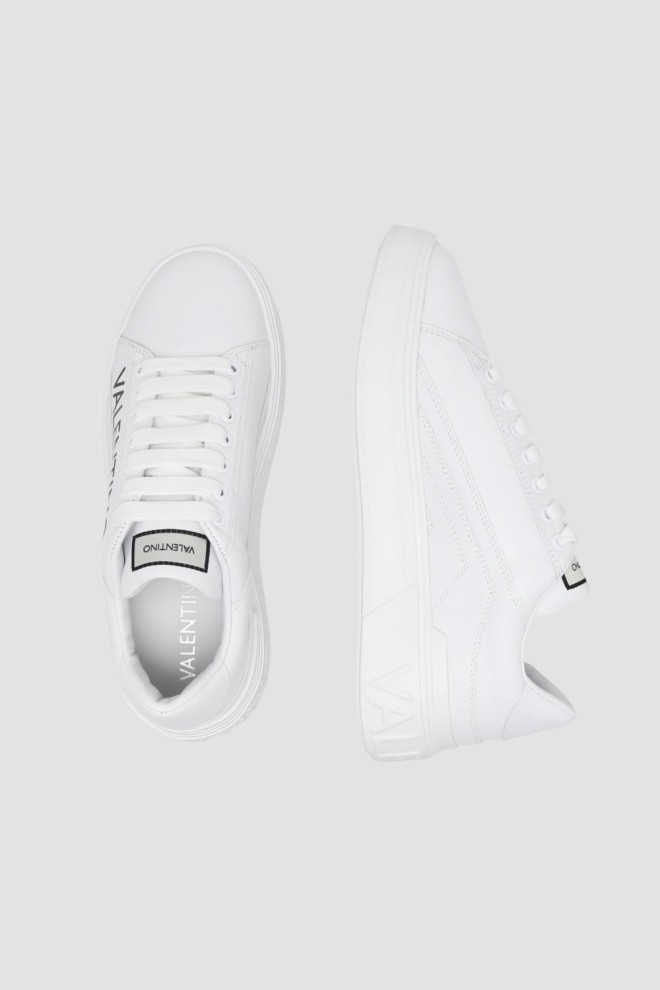 VALENTINO White REY LACE-UP sneakers