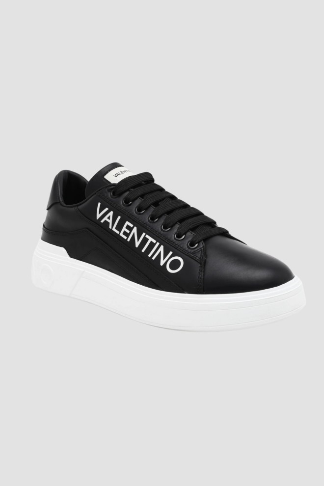 VALENTINO Black REY LACE-UP sneakers