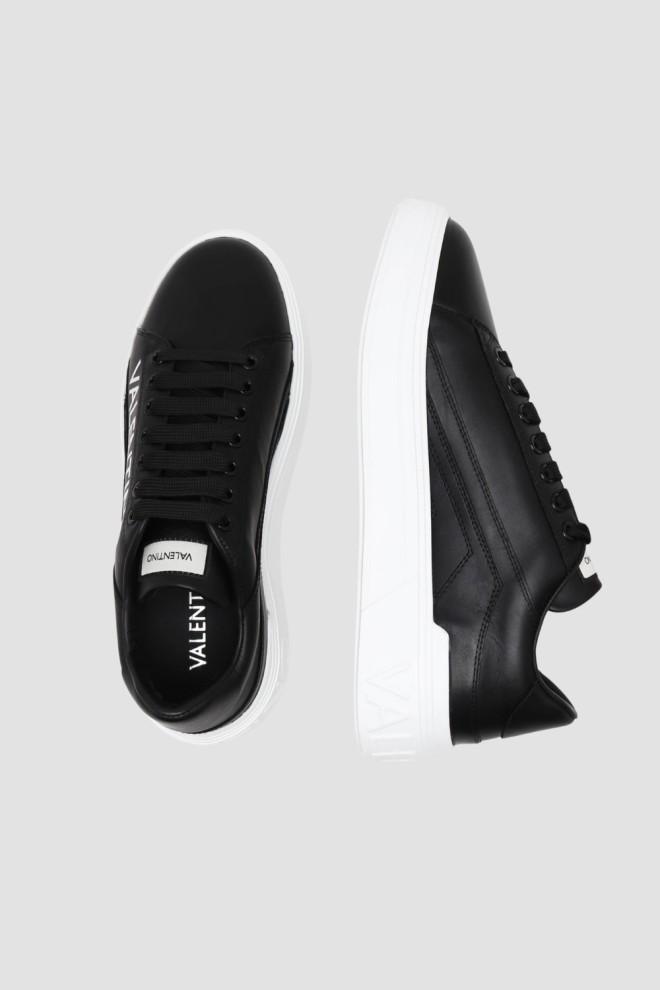 VALENTINO Black REY LACE-UP sneakers