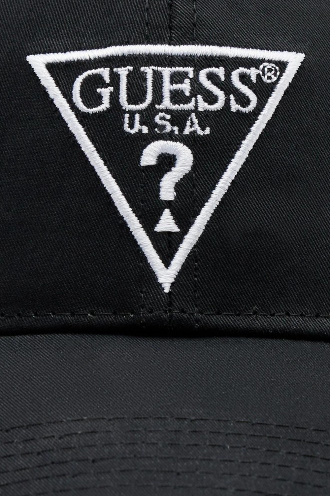 GUESS Black Basket Cap