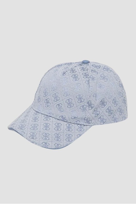 GUESS Blue Logoed Baseball Cap