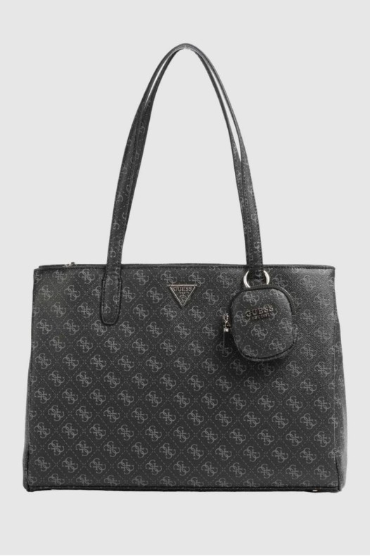 GUESS Black Logoed Shopper...