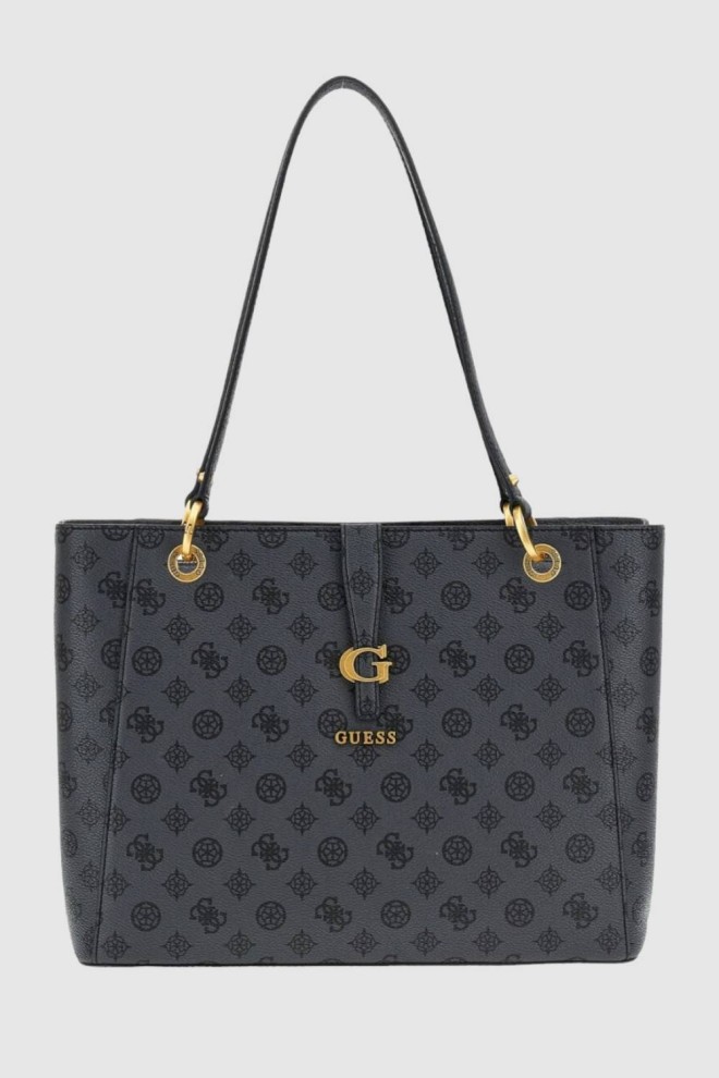 GUESS Grey Cuba Noel Tote Shopper Bag