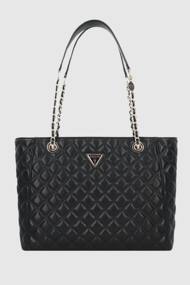 GUESS Black Giully Large Tote Сумка для покупок