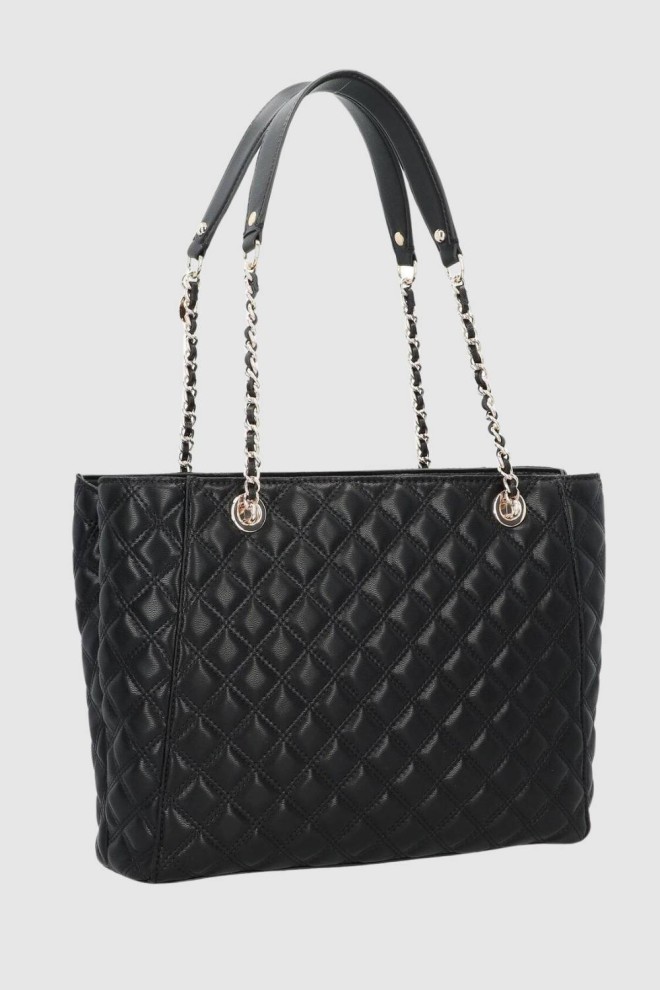 GUESS Black Giully Large Tote Shopper Bag