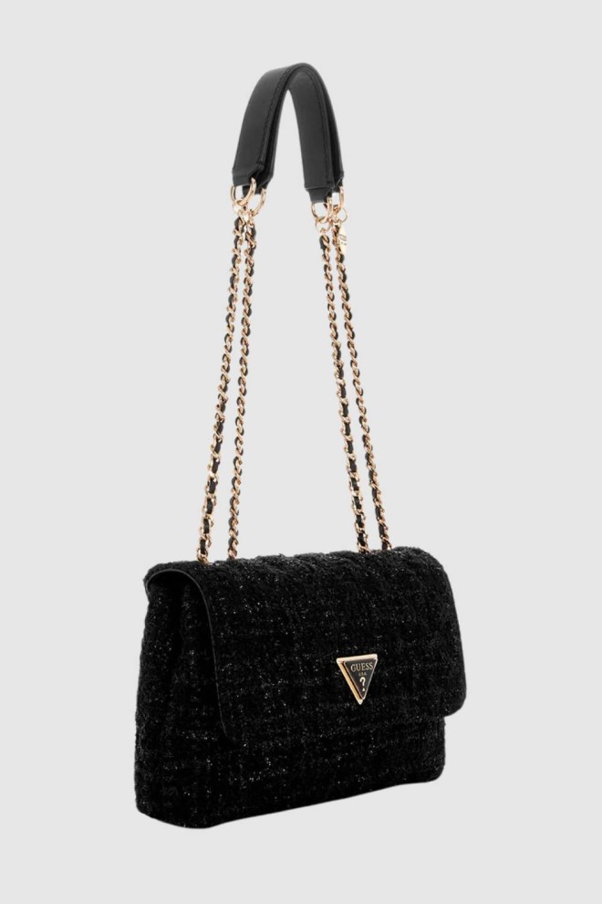 GUESS Black wool Giully 2 handbag