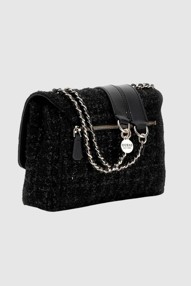 GUESS Black wool Giully 2 handbag