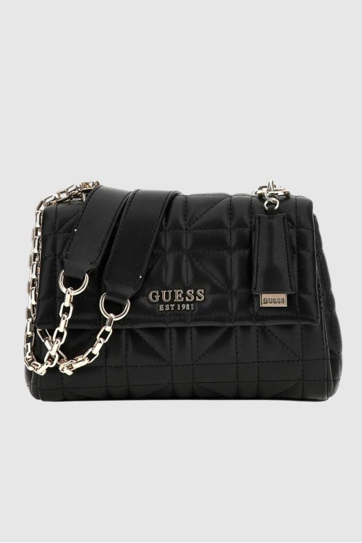 GUESS Black Assia Postbag