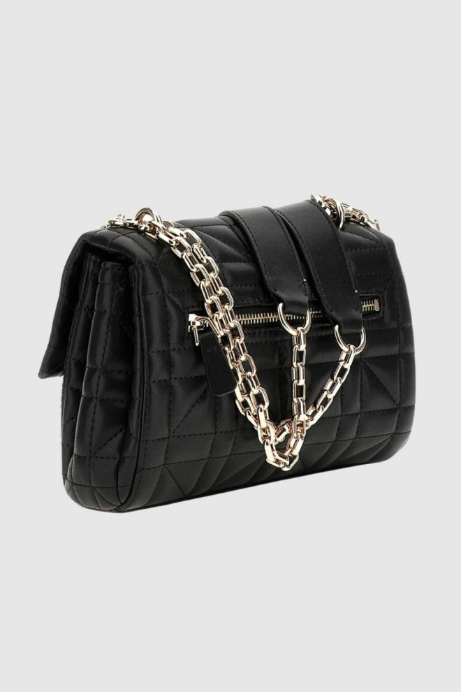 GUESS Black Assia Postbag