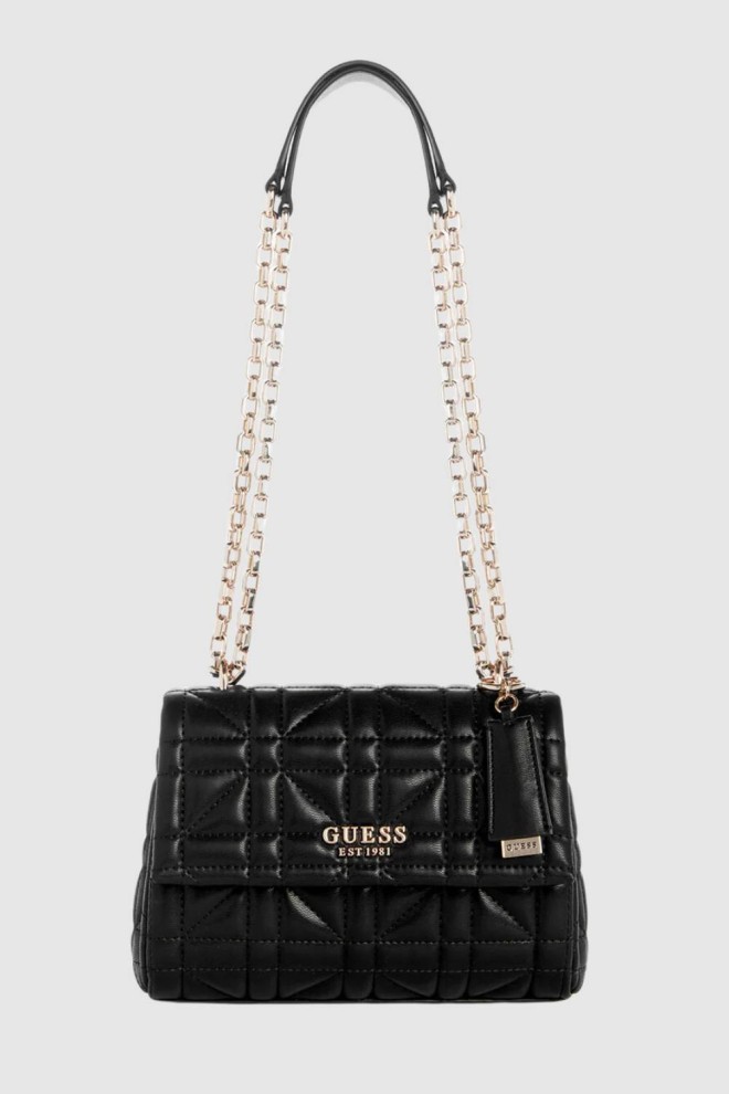 GUESS Black Assia Postbag