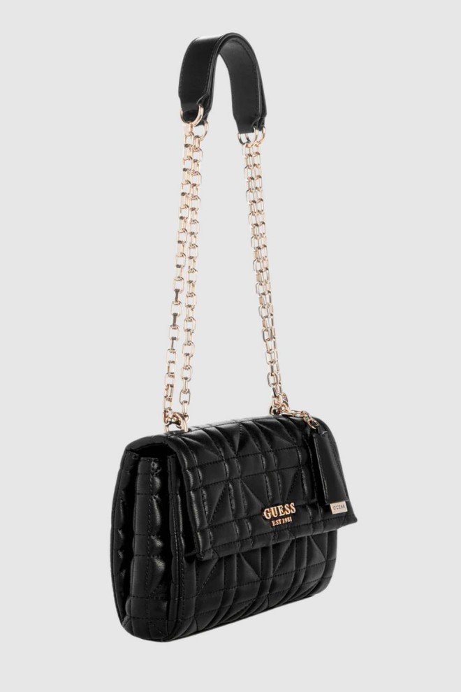 GUESS Black Assia Postbag