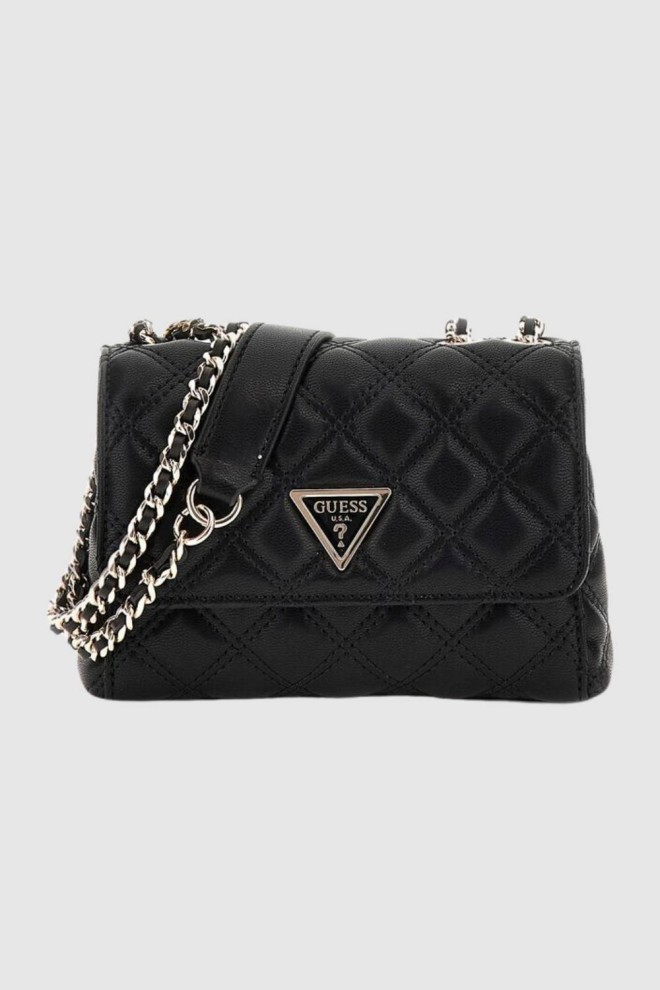 GUESS Small Black Handbag Giully Mini