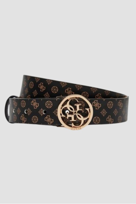 GUESS Brown Logoed Arlena Belt