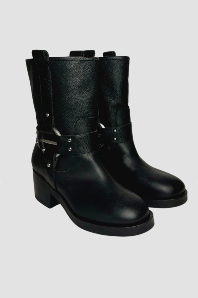 KARL LAGERFELD Black Brooklyn boots