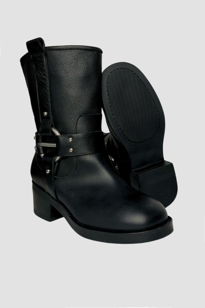 KARL LAGERFELD Black Brooklyn boots