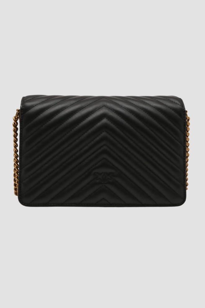 PINKO Black Love Click Classic Handbag