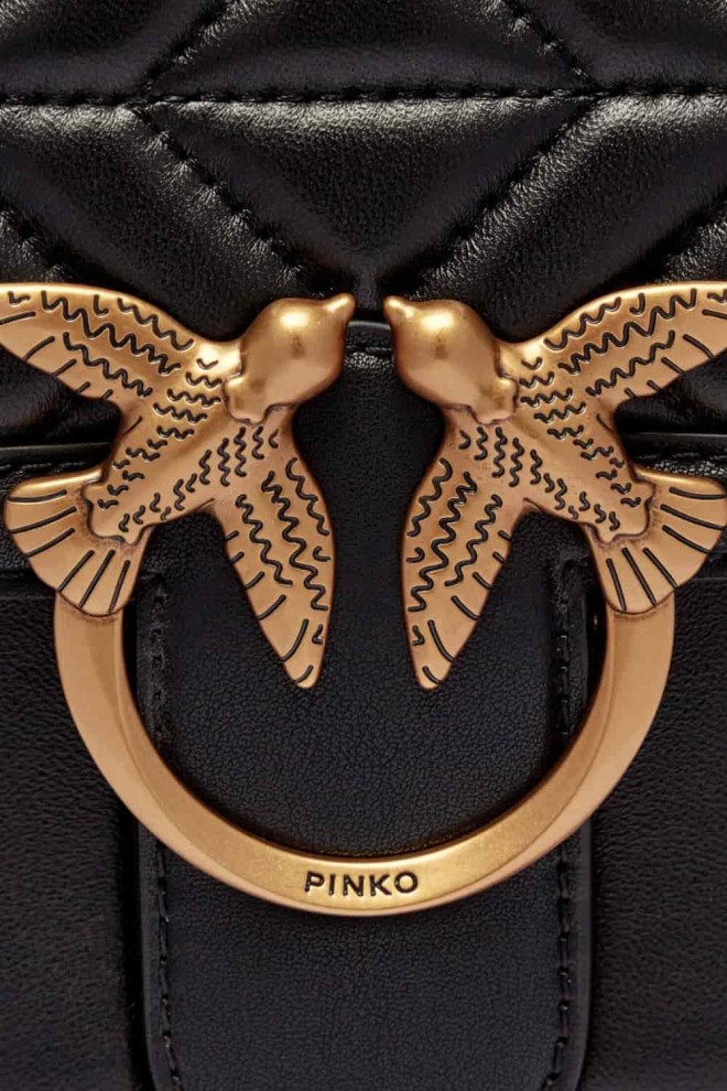 PINKO Black Love One Classic DC Geantă