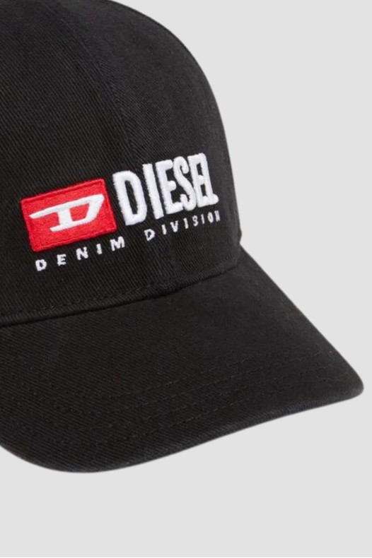 DIESEL Black baseball cap...