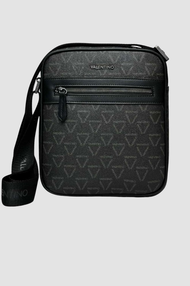 VALENTINO Black Men's Delta Crossbody Bag