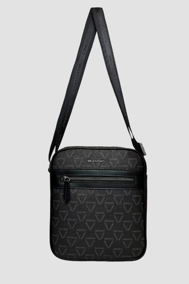 VALENTINO Black Men's Delta Crossbody Bag