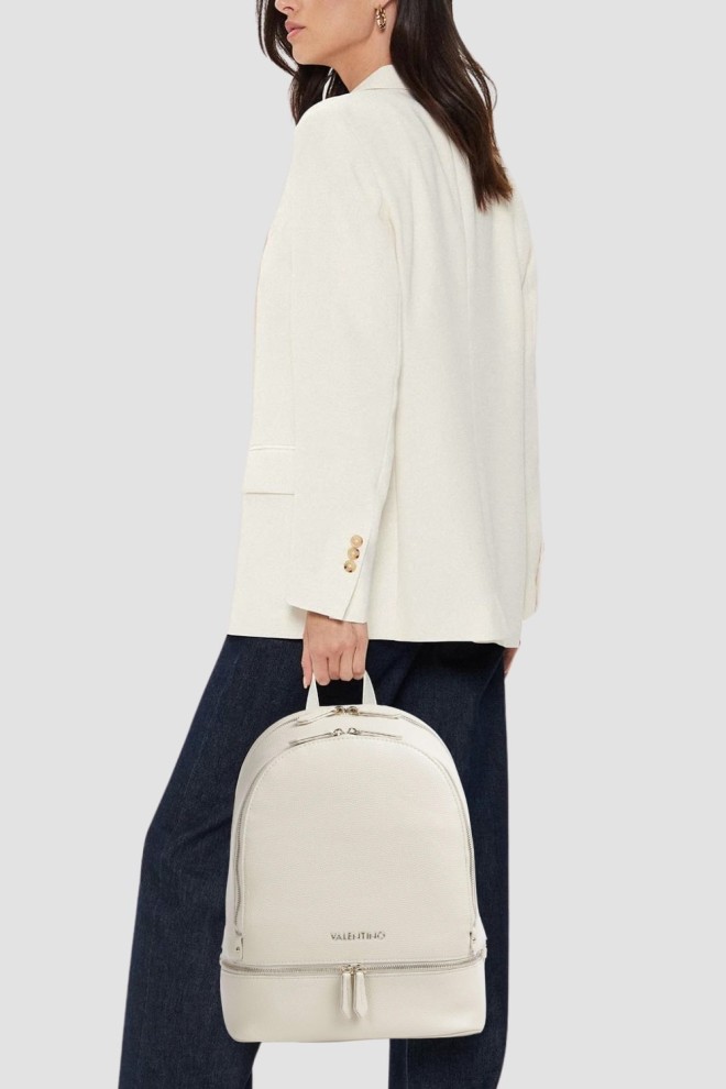 VALENTINO Plecak w kolorze ecru Brixton Backpack