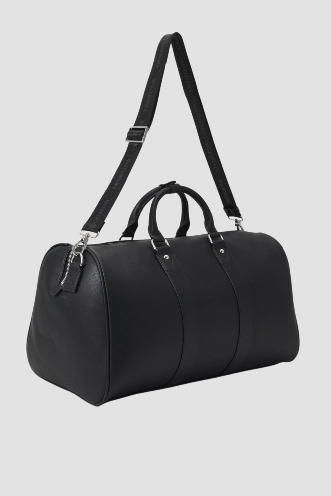 VALENTINO Czarna torba podróżna Marnier Hand Duffer Bag