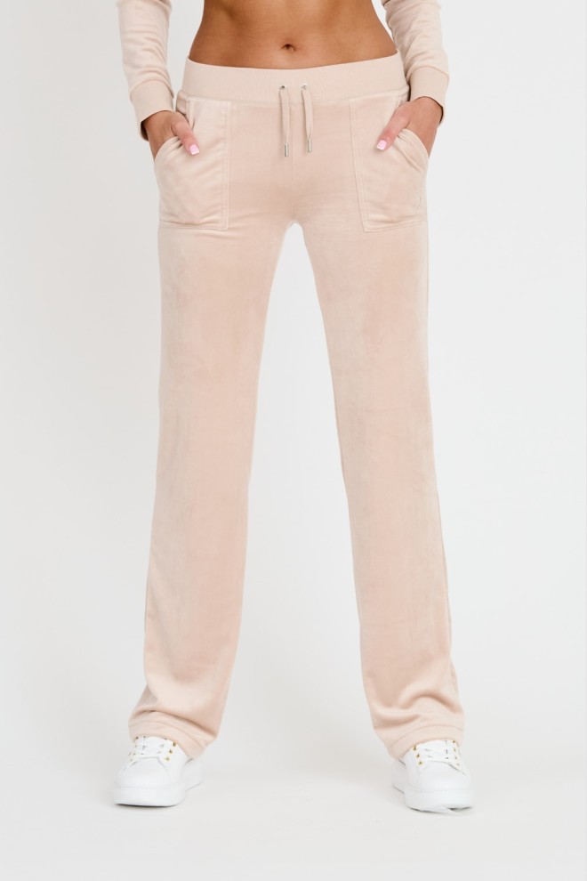 JUICY COUTURE Beige Del Ray Pocket Pants