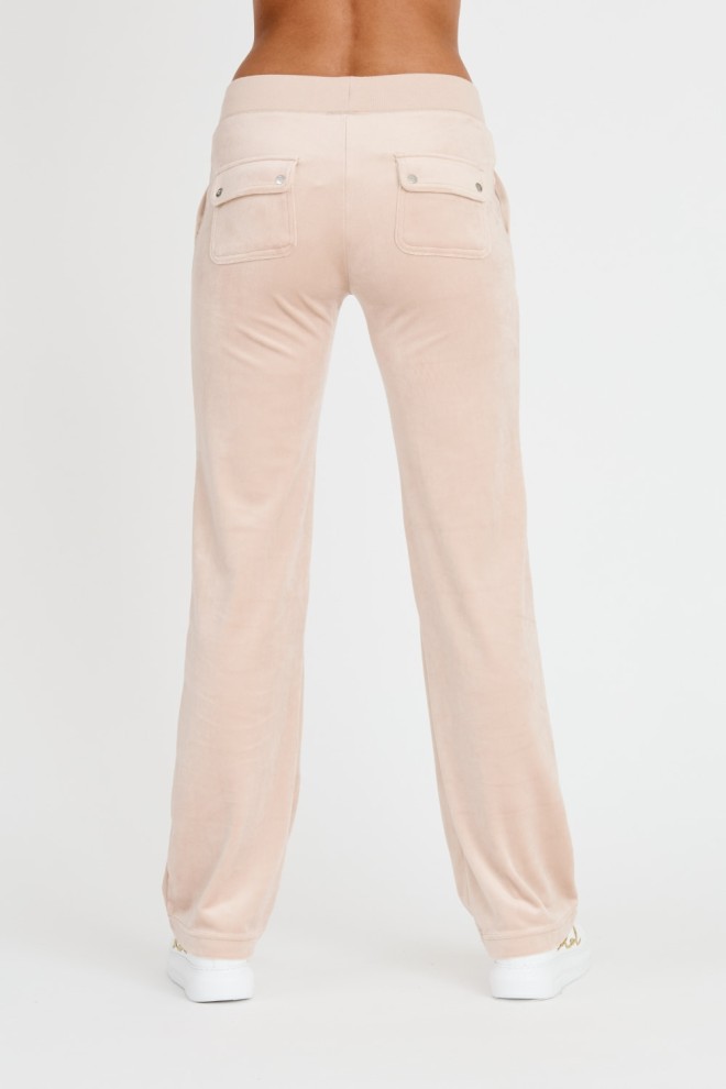 JUICY COUTURE Beige Del Ray Pocket Pants