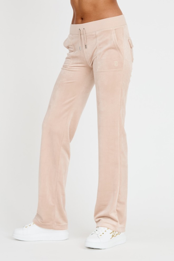 JUICY COUTURE Beige Del Ray Pocket Pants