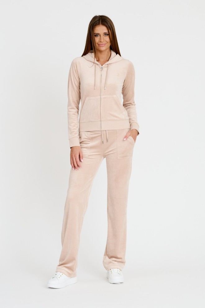 JUICY COUTURE Beige Del Ray Pocket Pants