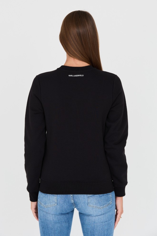 KARL LAGERFELD Black Iconic 2.0 sweatshirt